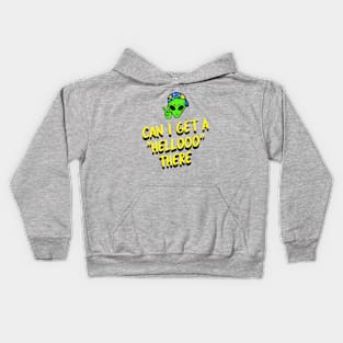 ALIEN HELLO Kids Hoodie